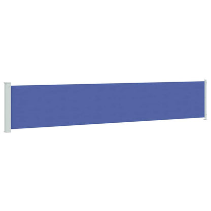 vidaXL Patio Retractable Side Awning 117x600 cm Blue 2