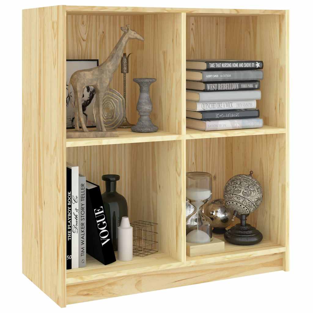 vidaXL Storage Cabinet | Pinewood | Solid pinewood (untreated) | Medium 4