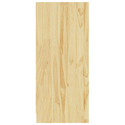 vidaXL Storage Cabinet | Pinewood | Solid pinewood (untreated) | Medium 6