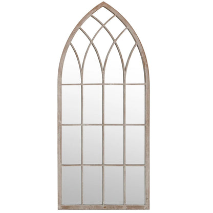 vidaXL Mirror | Sand | Iron | 70 x 30 cm | Decorative Inlays | Mirror | Gothic 2