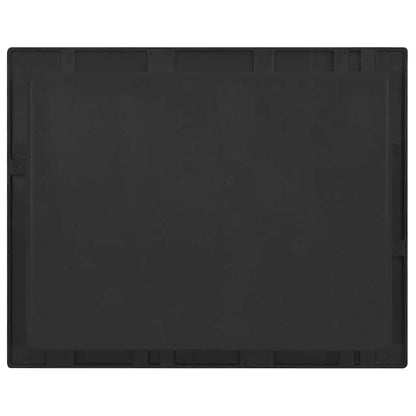 vidaXL Shower Niche Matt Black 41x51x10 cm 4