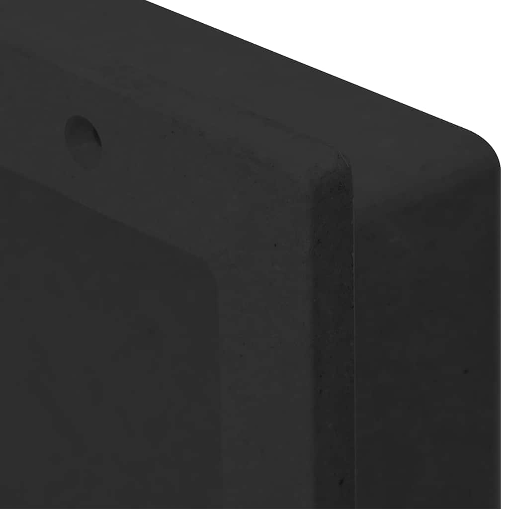vidaXL Shower Niche Matt Black 41x51x10 cm 6