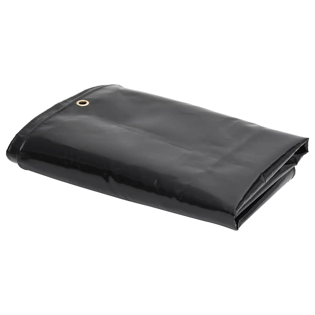 Tarpaulin 650 g/m² with eyelets Black 1 x 2.5–5 x 5 m 3 x 5 m