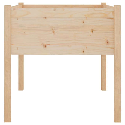 vidaXL Garden Planter | Set of 2 | Natural wood | Solid pinewood | Medium 5