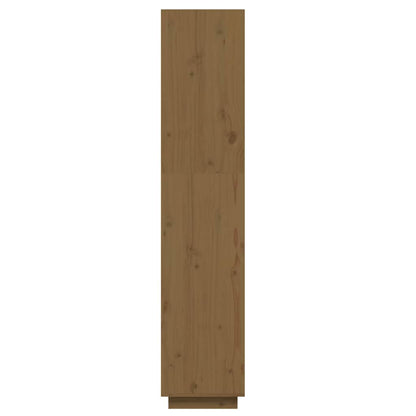 vidaXL Book Cabinet | Honey brown | Solid pinewood | Medium | Book Cabinet 6