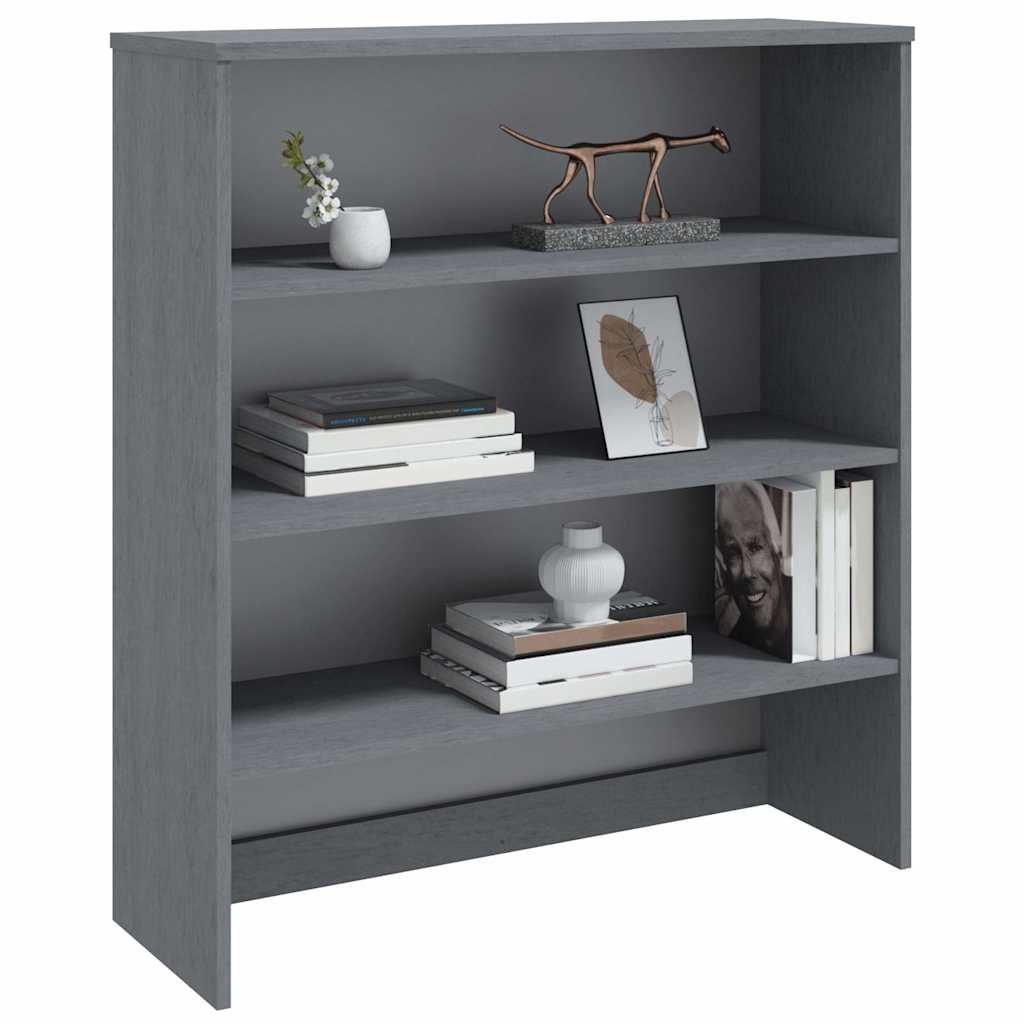 vidaXL Top For Highboard | Dark Grey | Solid pinewood, MDF | Large 4