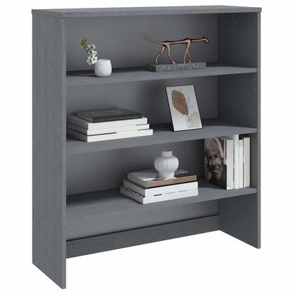 vidaXL Top For Highboard | Dark Grey | Solid pinewood, MDF | Large 4
