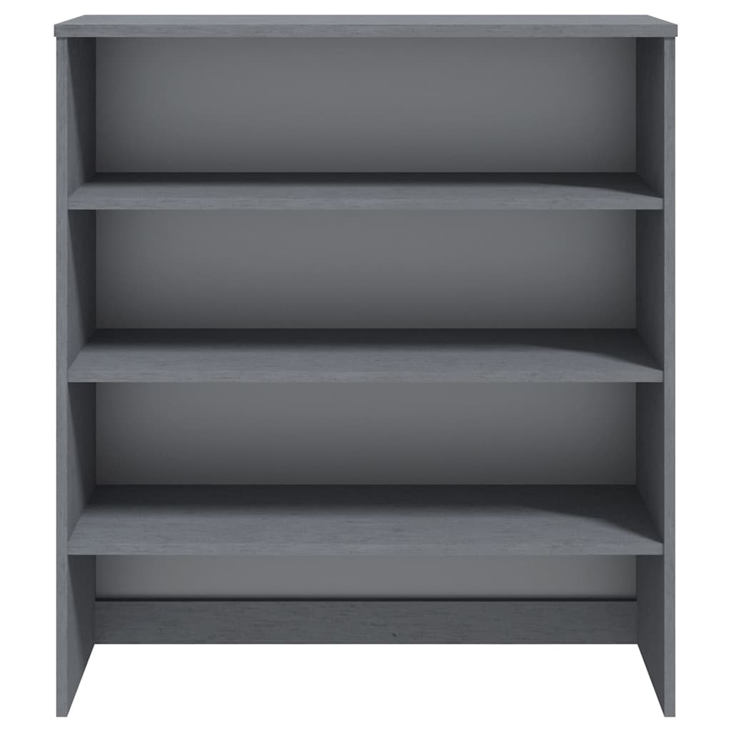 vidaXL Top For Highboard | Dark Grey | Solid pinewood, MDF | Large 5