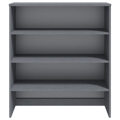 vidaXL Top For Highboard | Dark Grey | Solid pinewood, MDF | Large 5