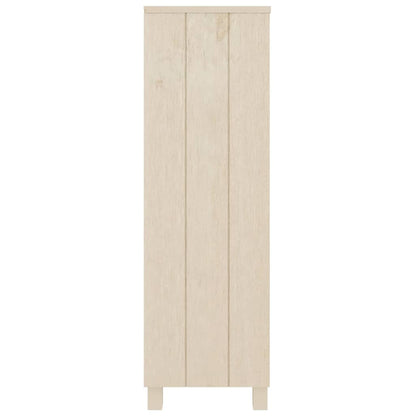 vidaXL Book Cabinet | Honey Brown | Solid Pinewood, MDF | Medium | Book Cabinet 4