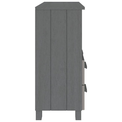 vidaXL Sideboard | Dark Grey | Solid Pine Wood | Medium | Sideboard 6