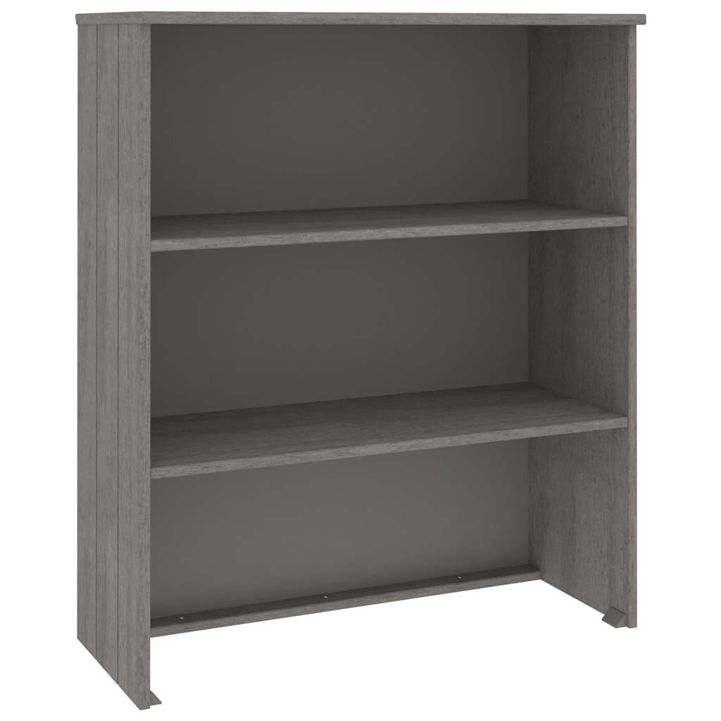 vidaXL Top For Highboard | Light grey | Solid pine wood, MDF | 85x35x100 cm 2
