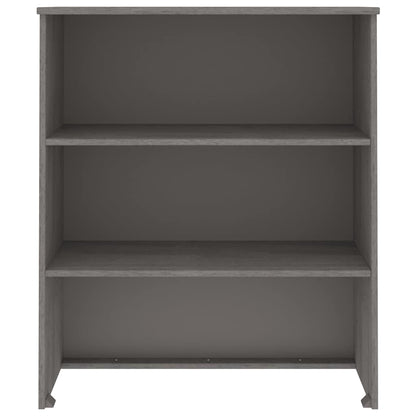 vidaXL Top For Highboard | Light grey | Solid pine wood, MDF | 85x35x100 cm 3