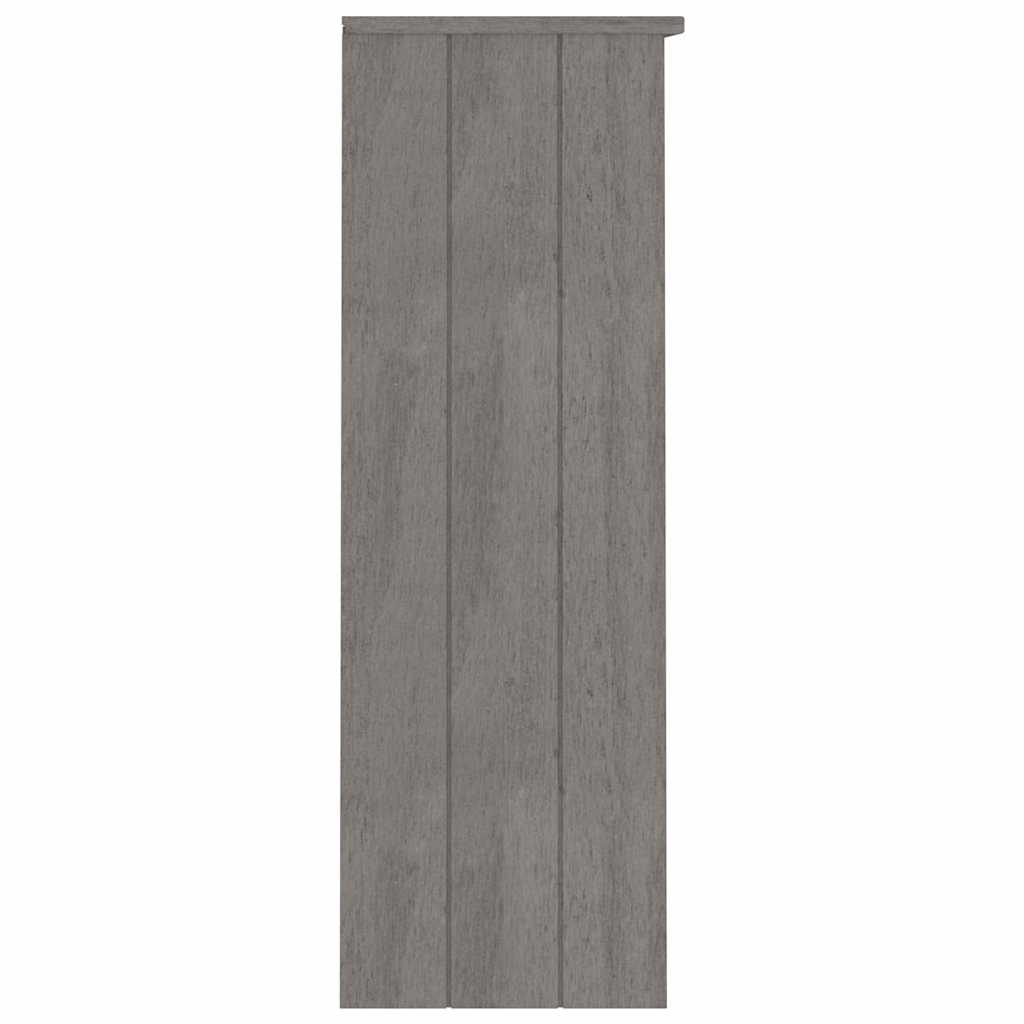 vidaXL Top For Highboard | Light grey | Solid pine wood, MDF | 85x35x100 cm 4