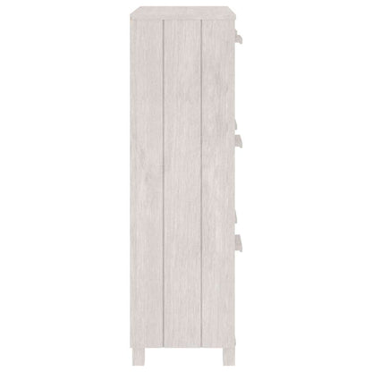 vidaXL Shoe Cabinet | White | Solid pinewood, MDF, plastic | Medium 5