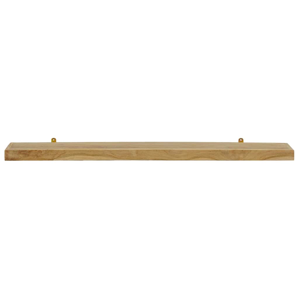 vidaXL Wall Shelves 2 pcs 110x15x4 cm Solid Wood Teak 3