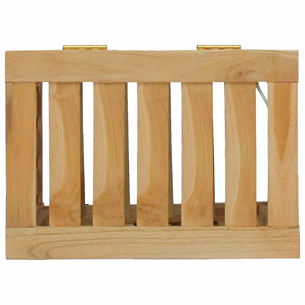 vidaXL Wash Bin 35x25x60 cm Solid Wood Teak 6