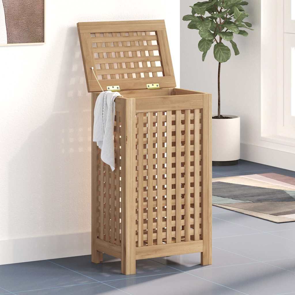 vidaXL Wash Bin 35x25x60 cm Solid Wood Teak 1
