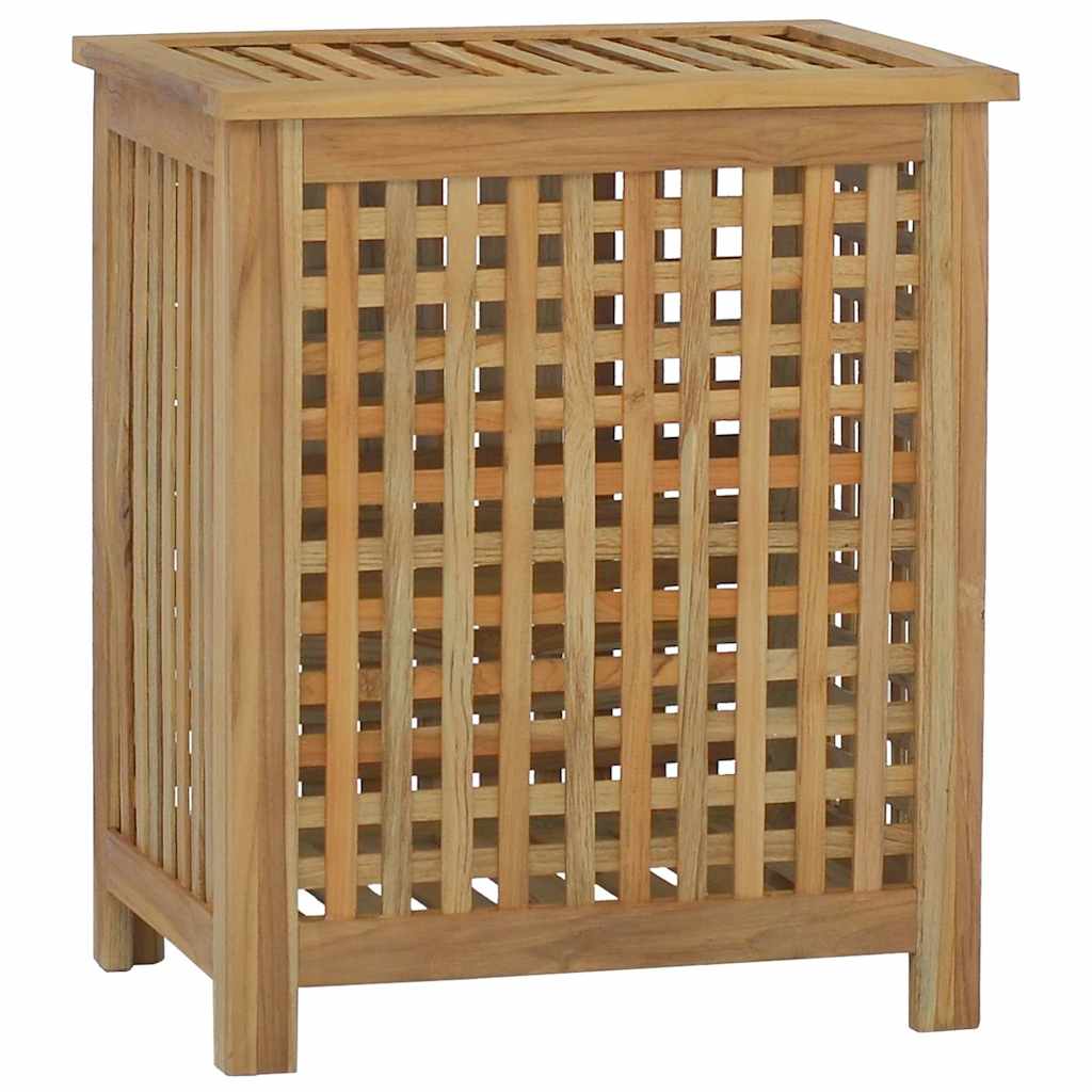 Wash Bin Solid Wood Teak 50 cm 35 cm