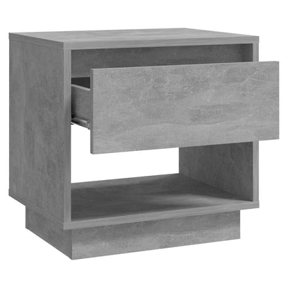 vidaXL Bedside Cabinet | Set of 2 | Concrete Grey | Engineered Wood 6