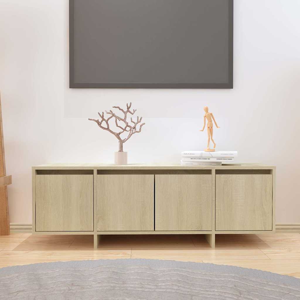 vidaXL TV Cabinet Sonoma Oak 120x30x40,5 cm Engineered Wood 1