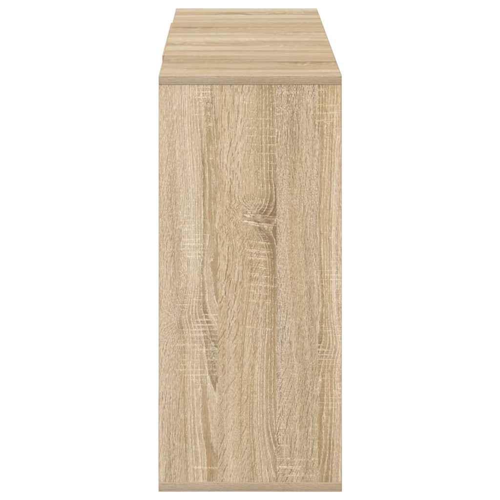 vidaXL Sideboard | Sonoma oak | Engineered wood | 120 x 30 x 75 cm | Sideboard 6