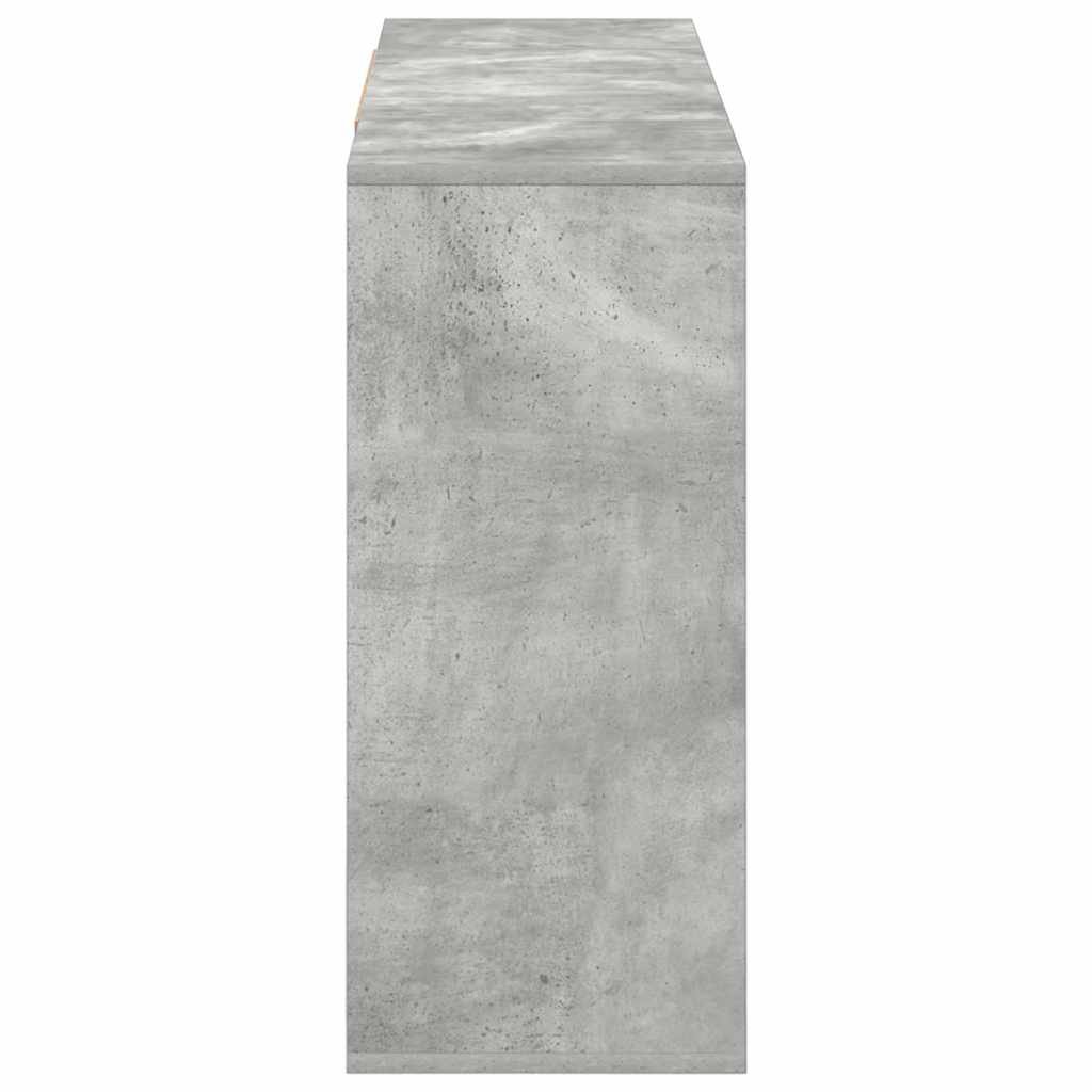 vidaXL Sideboard | Concrete grey | Engineered wood | Medium | Sideboard 6