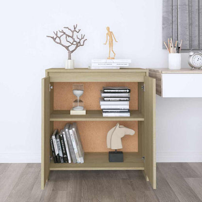 vidaXL Sideboard | Sonoma Oak | Engineered Wood | Medium | Sideboard 3