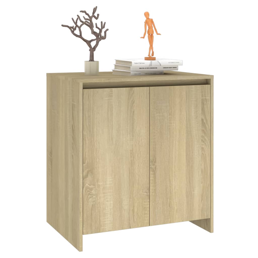vidaXL Sideboard | Sonoma Oak | Engineered Wood | Medium | Sideboard 4