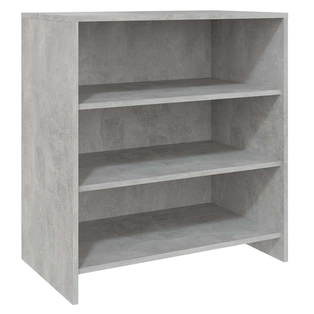 vidaXL Sideboard Concrete Grey 70x40.5x75 cm Engineered Wood 2