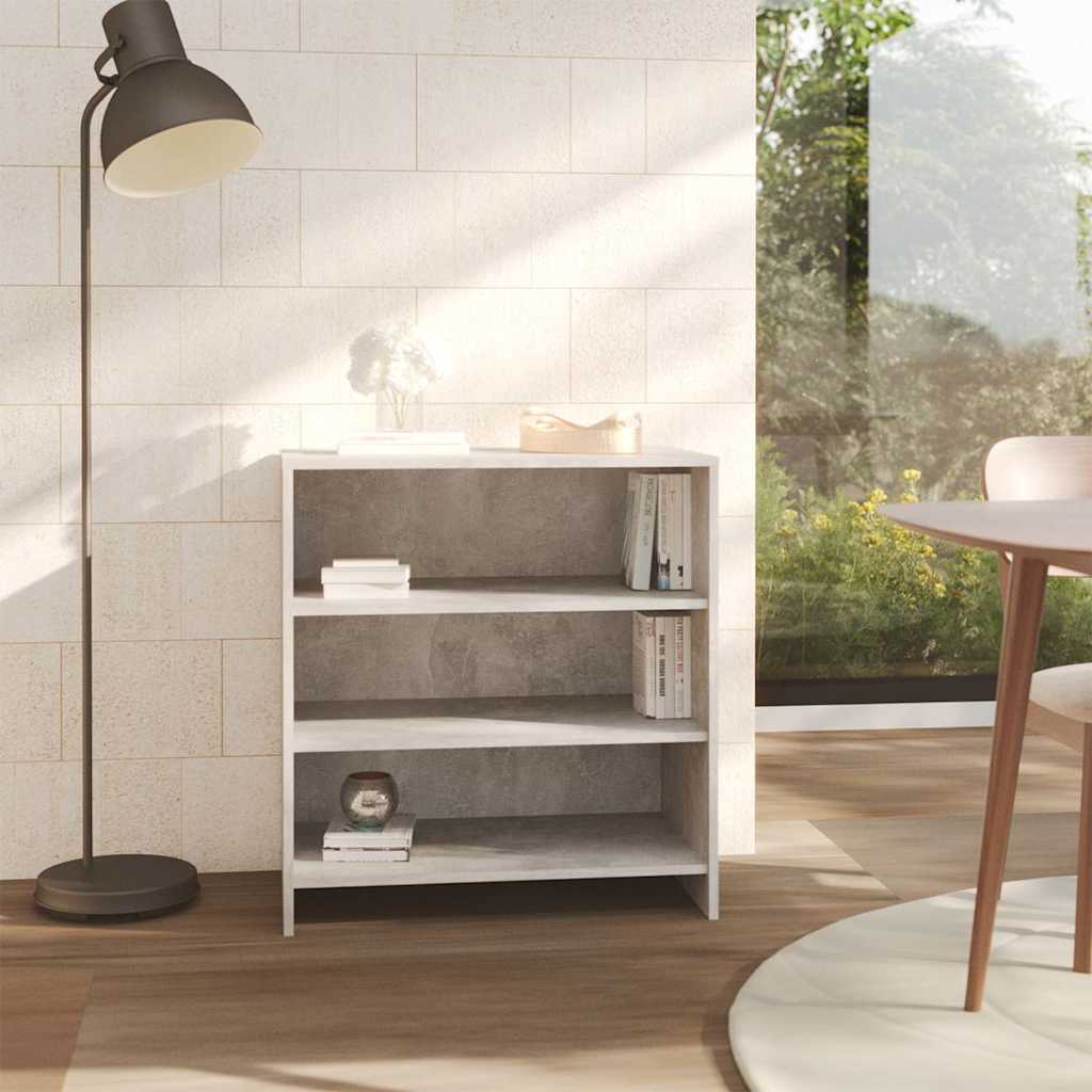 vidaXL Sideboard Concrete Grey 70x40.5x75 cm Engineered Wood 3