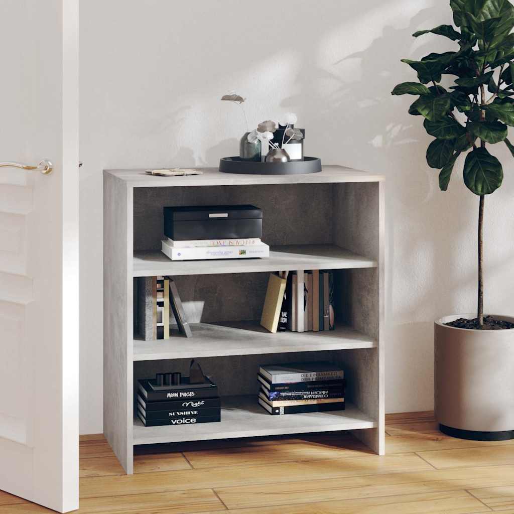 vidaXL Sideboard Concrete Grey 70x40.5x75 cm Engineered Wood 1