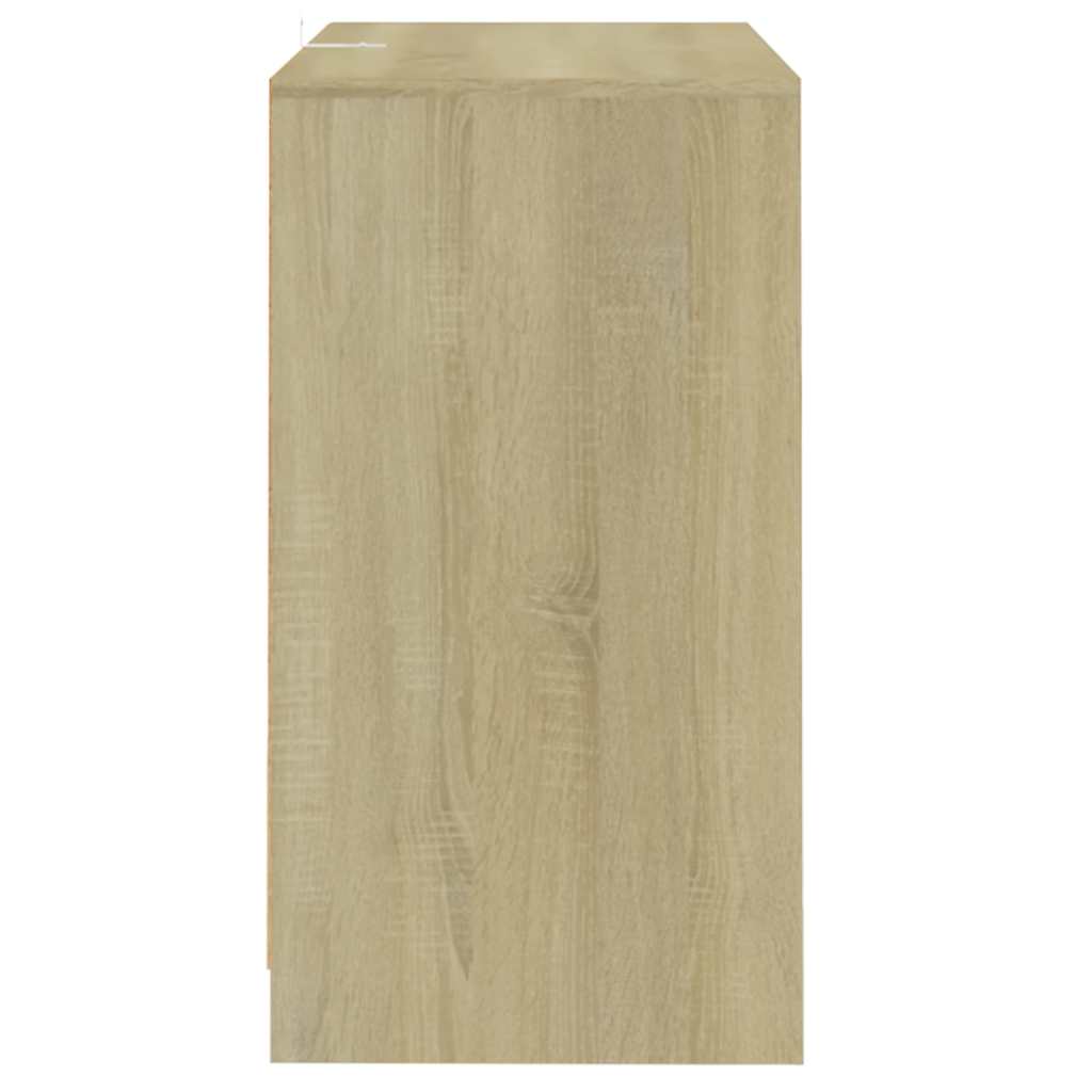 vidaXL Sideboard Sonoma Oak 70x41x75 cm Engineered Wood 4