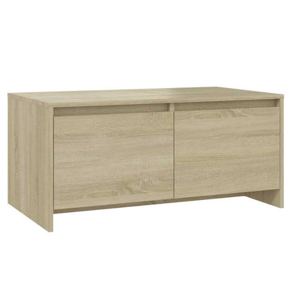 vidaXL Coffee Table | Sonoma oak | Engineered wood | Medium | Coffee Table 2