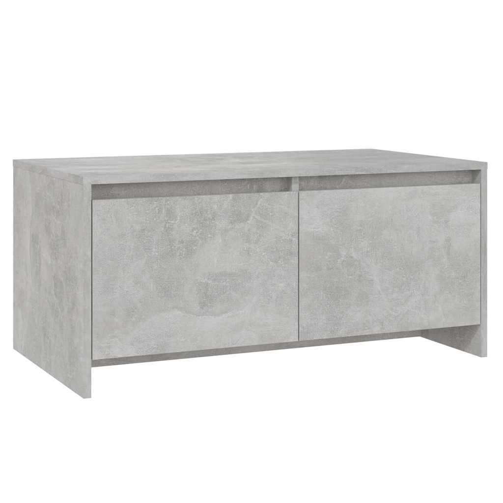 vidaXL Coffee Table | Concrete grey | Engineered wood | 90 x 50 x 41.5 cm 2