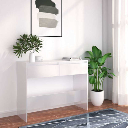 vidaXL Console Table 100x35x76.5 cm Engineered Wood