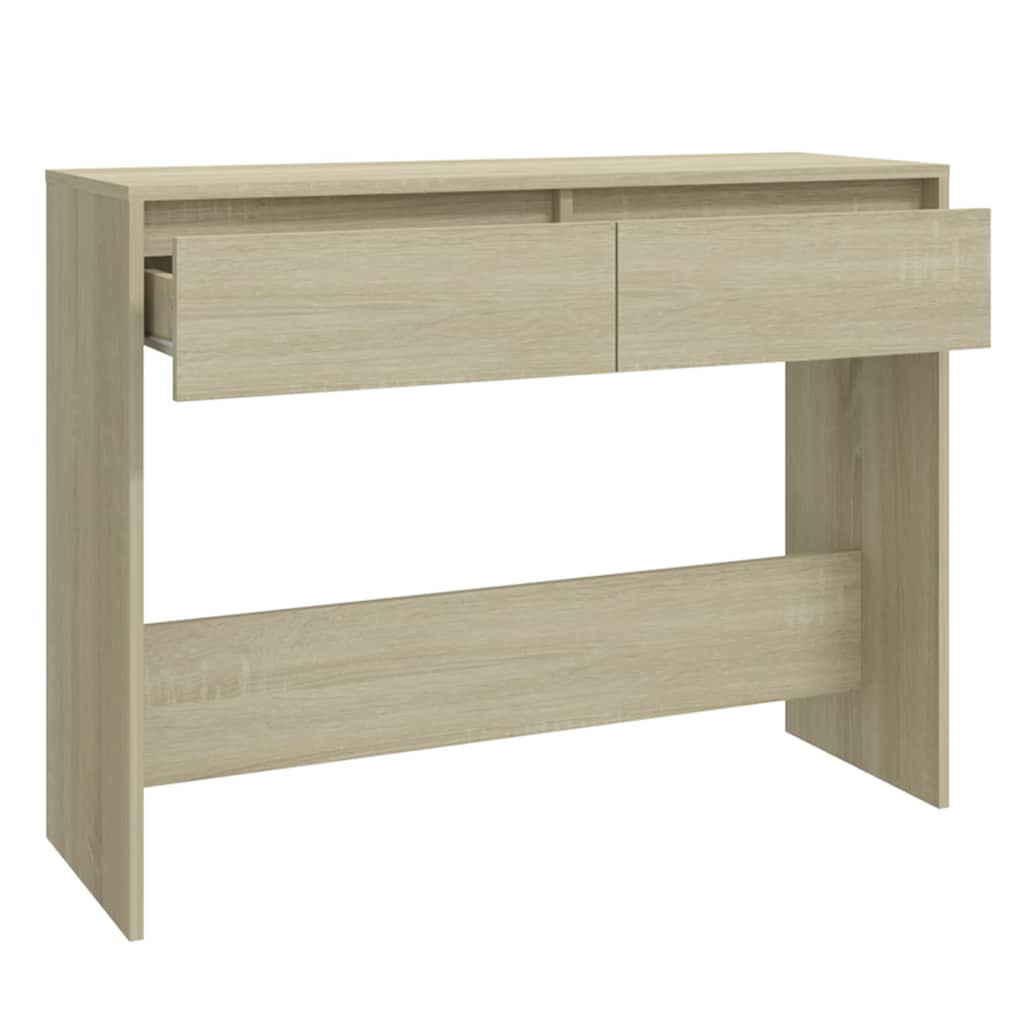vidaXL Console Table | Sonoma oak | Engineered wood | Compact | Console Table 6