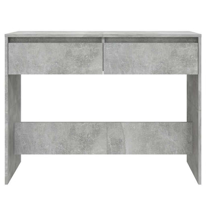 vidaXL Console Table | Concrete grey | Engineered wood | 100 cm | Console Table 5