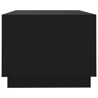 vidaXL Coffee Table Black 102x55x43 cm Engineered Wood 5