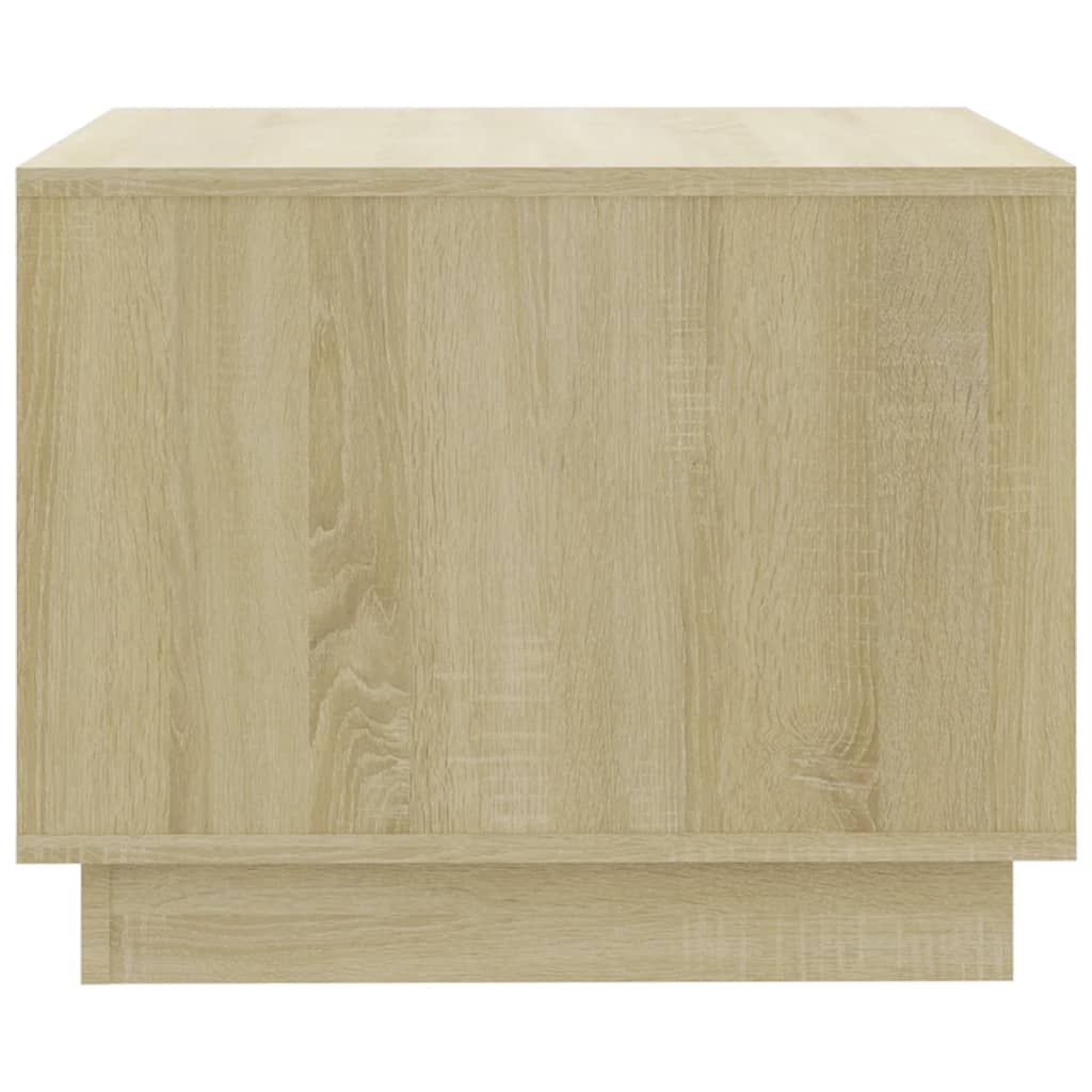 vidaXL Coffee Table Sonoma Oak 55x55x43 cm Engineered Wood 5