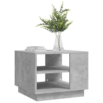 vidaXL Coffee Table Concrete Grey 55x55x43 cm Engineered Wood 6