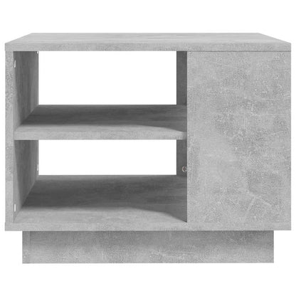 vidaXL Coffee Table Concrete Grey 55x55x43 cm Engineered Wood 4