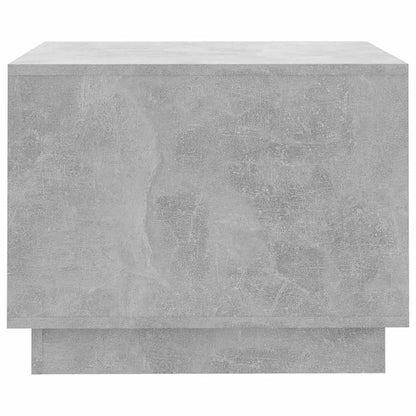 vidaXL Coffee Table Concrete Grey 55x55x43 cm Engineered Wood 5