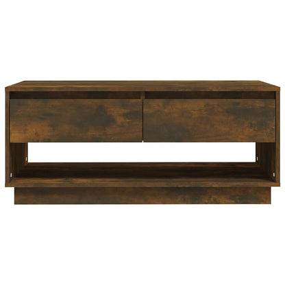 vidaXL Coffee Table | Smoked Oak | Engineered wood | Medium | Coffee Table 4