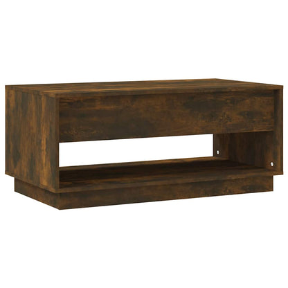 vidaXL Coffee Table | Smoked Oak | Engineered wood | Medium | Coffee Table 5