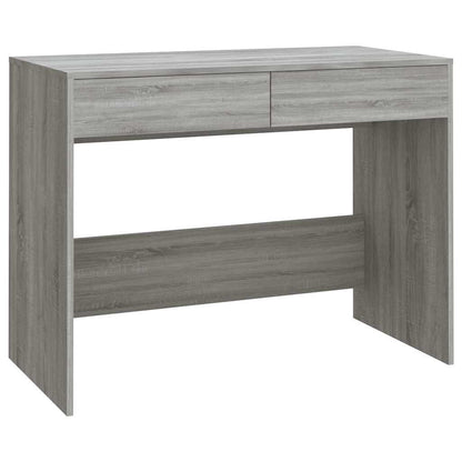 vidaXL Desk | Grey Sonoma | Engineered Wood | Medium | Desk | Rectangular 2