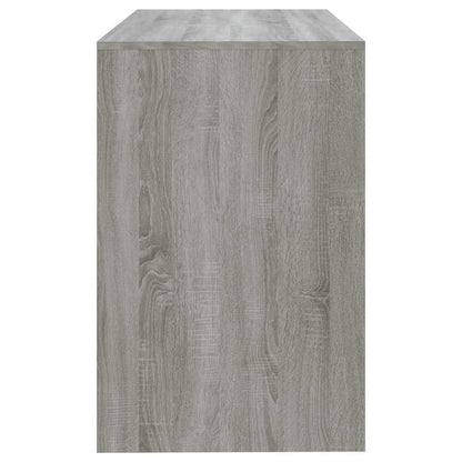 vidaXL Desk | Grey Sonoma | Engineered Wood | Medium | Desk | Rectangular 6
