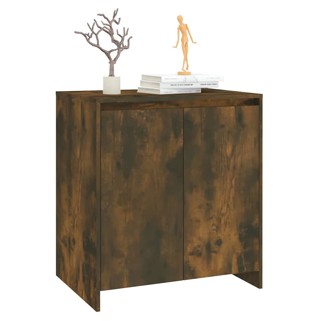 vidaXL Sideboard | Smoked Oak | Engineered Wood | Medium | Sideboard 4