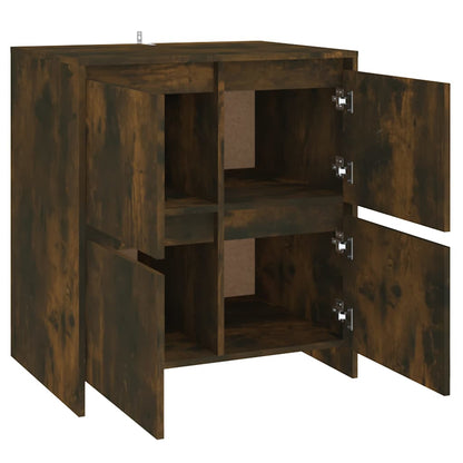 vidaXL Sideboard | Smoked oak | Engineered wood | 70x41x75 cm | Sideboard 5