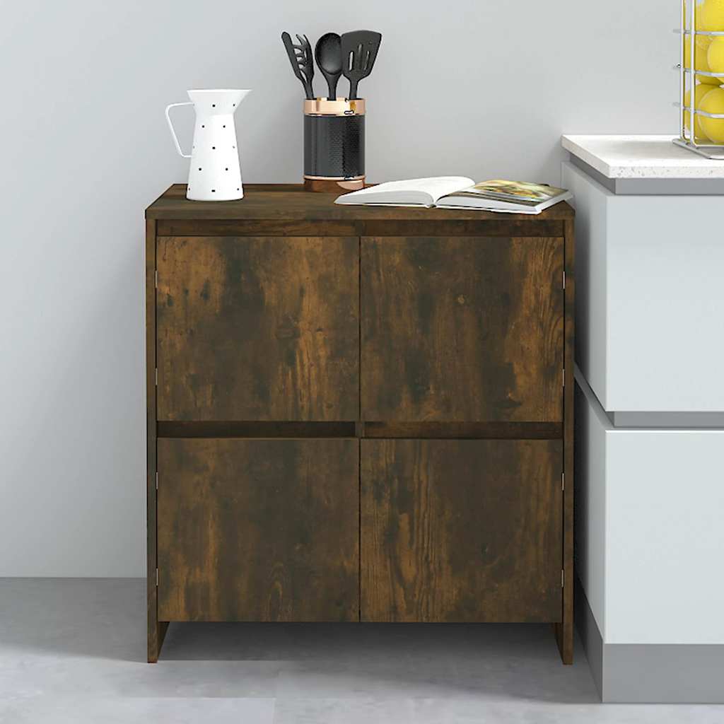 vidaXL Sideboard | Smoked oak | Engineered wood | 70x41x75 cm | Sideboard 1